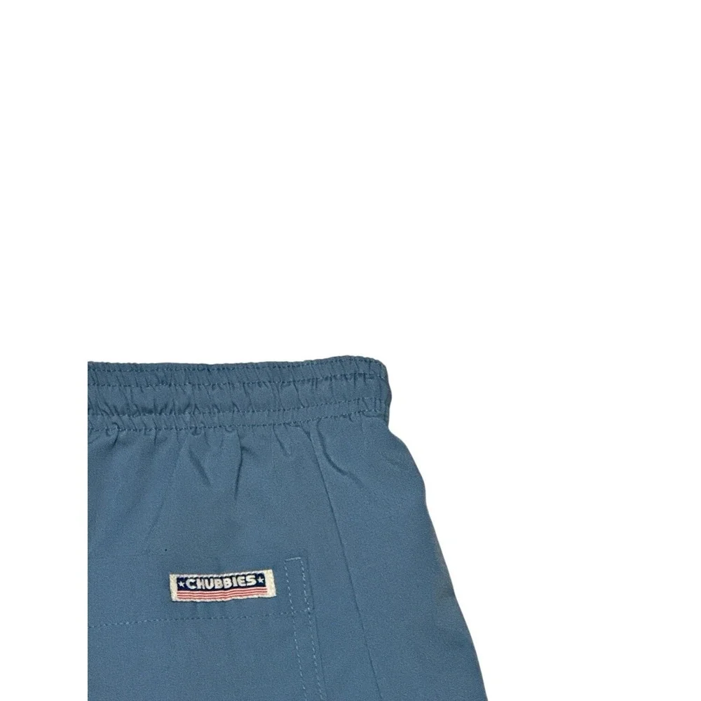 Vintage Chubbies Men's‎ Blue Shorts Size XL 80% Polyester 20% Cotton Made In USA